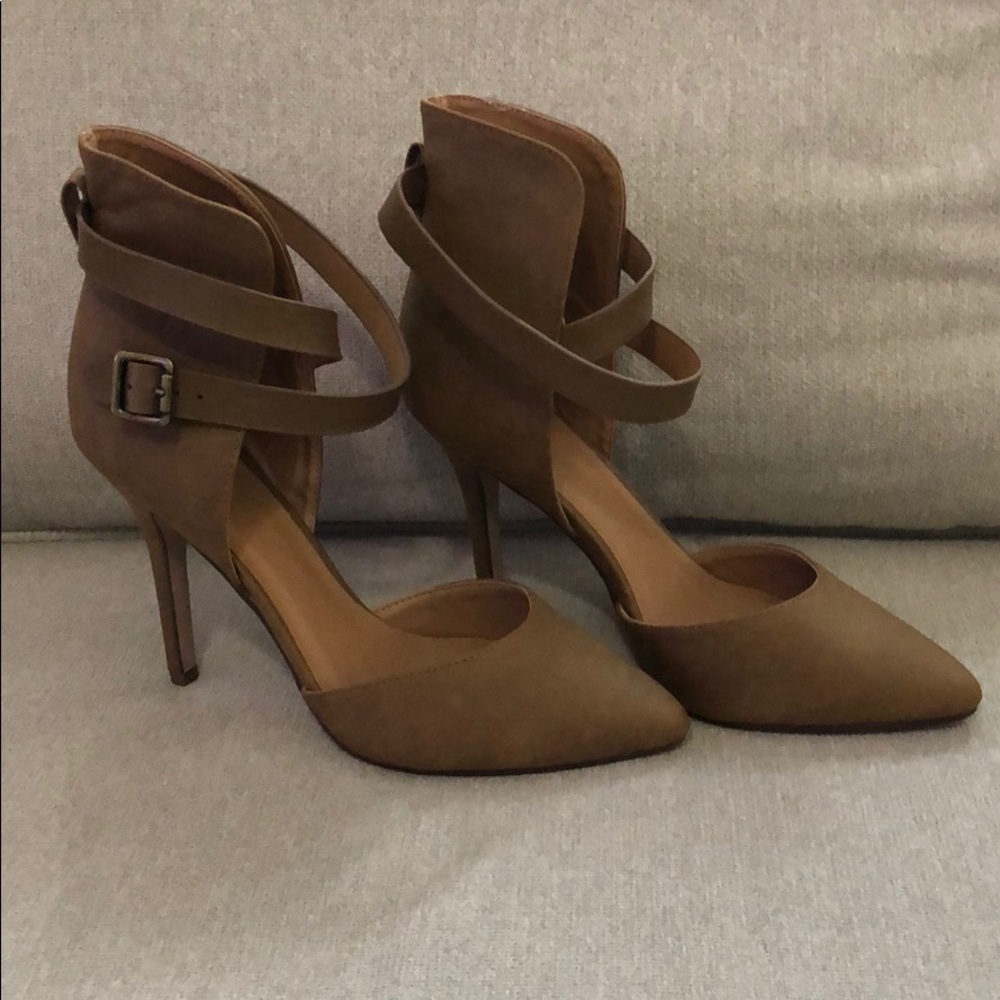 Ankle wrap heels